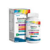 Healthvit Cenvitan Adults 50+ Multivitamin & Multimineral with 25 Nutrients (Vitamins and Minerals) | Eye Health, Heart Health, Brain Health and Whole Body Health - 60 Tablets